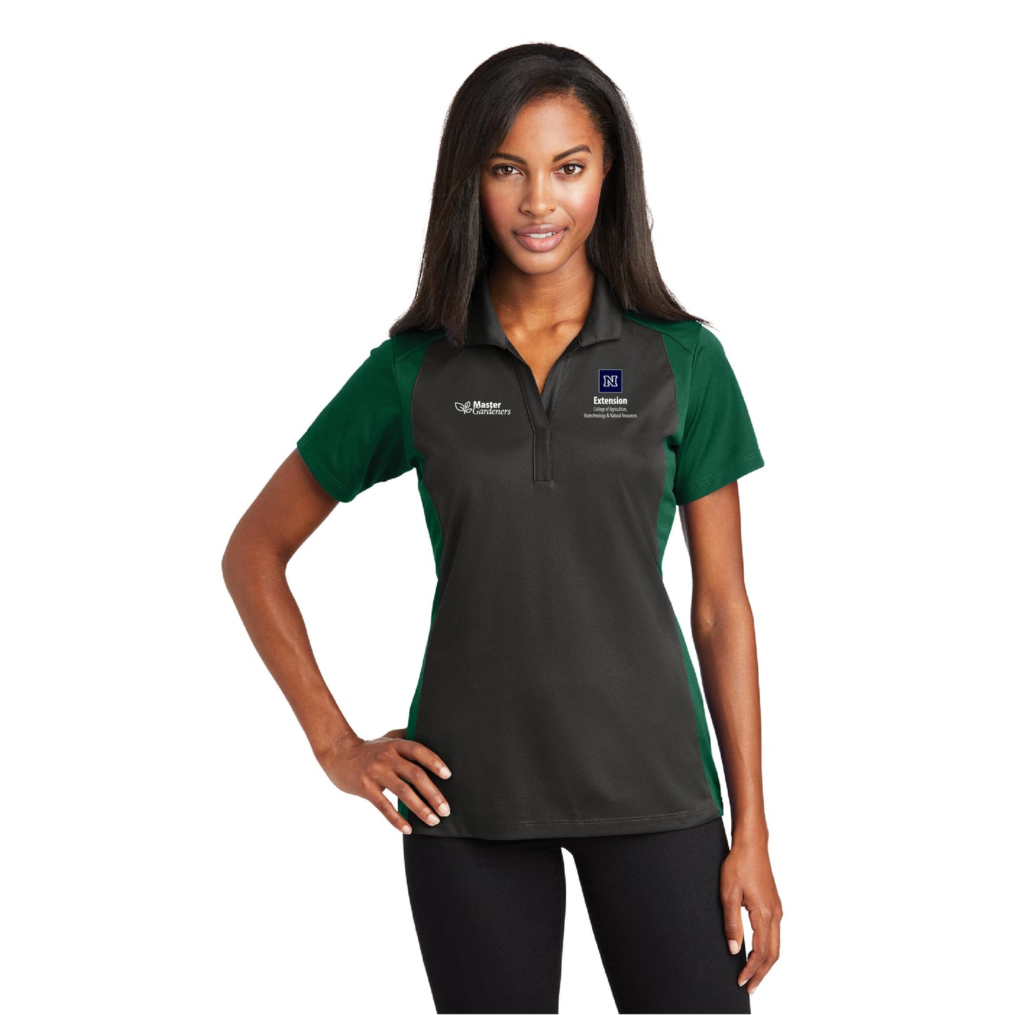 Sport-Tek® Ladies Colorblock Micropique Sport-Wick® Polo