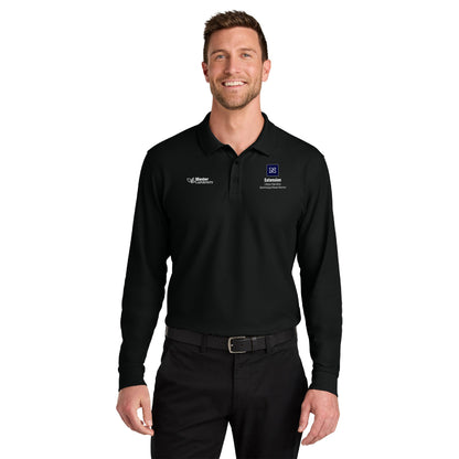 Port Authority Wearever Signature Pique Long Sleeve Polo