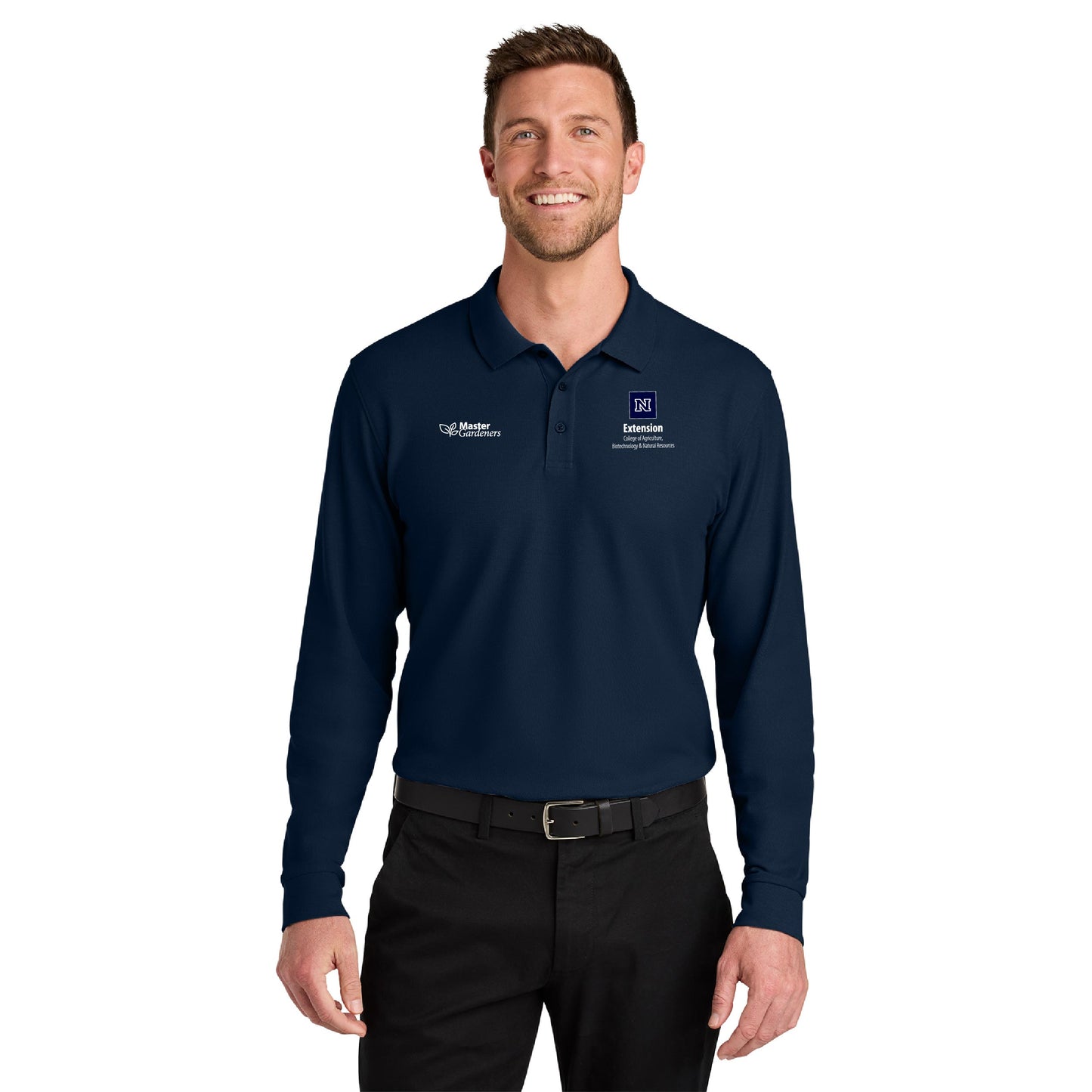 Port Authority Wearever Signature Pique Long Sleeve Polo