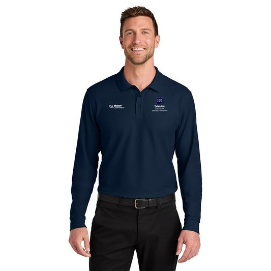 Port Authority Wearever Signature Pique Long Sleeve Polo