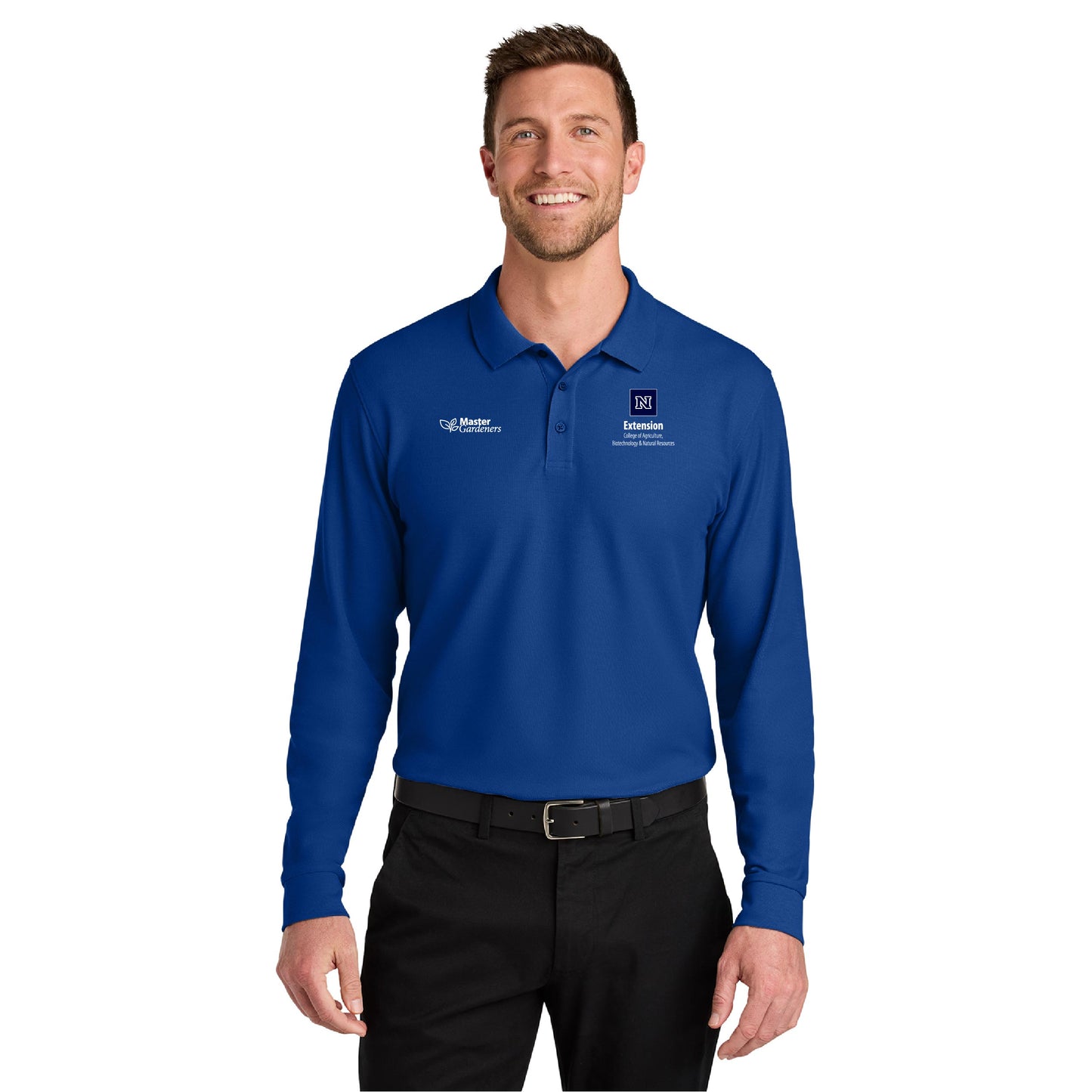 Port Authority Wearever Signature Pique Long Sleeve Polo