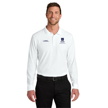 Port Authority Wearever Signature Pique Long Sleeve Polo