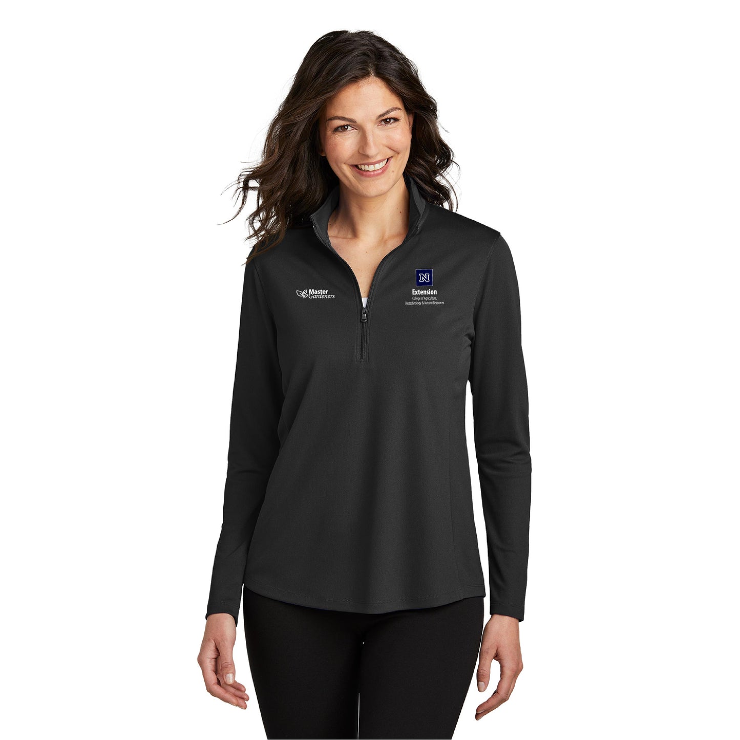 Port Authority Women's Dry Zone UV Micro-Mesh 1/4-Zip