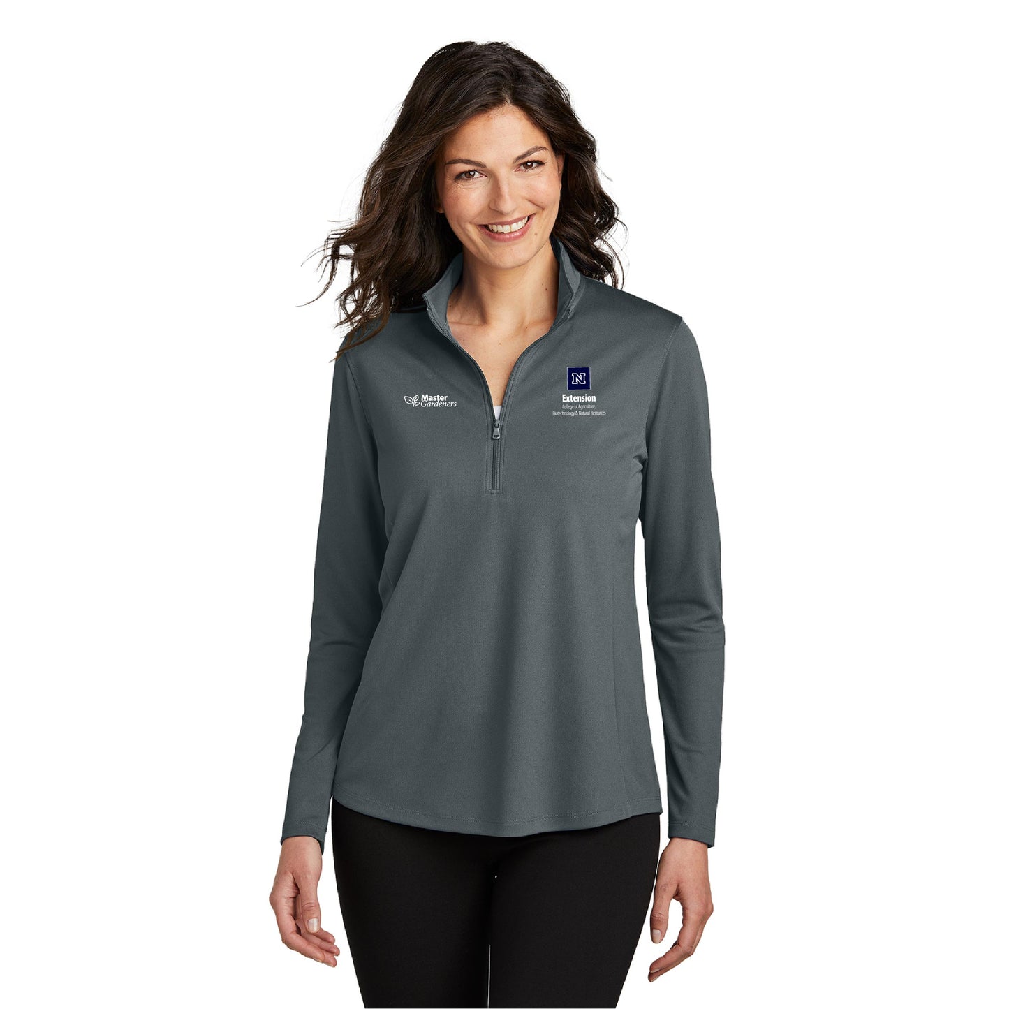 Port Authority Women's Dry Zone UV Micro-Mesh 1/4-Zip