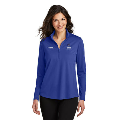 Port Authority Women's Dry Zone UV Micro-Mesh 1/4-Zip