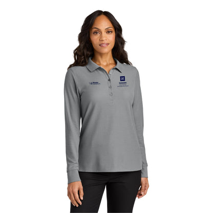 Port Authority Women's Wearever Signature Pique Long Sleeve Polo