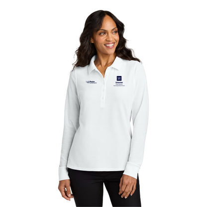 Port Authority Women's Wearever Signature Pique Long Sleeve Polo