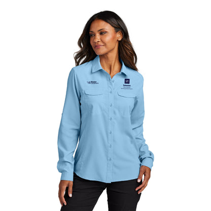 Port Authority Women's Long Sleeve UV Daybreak Shirt