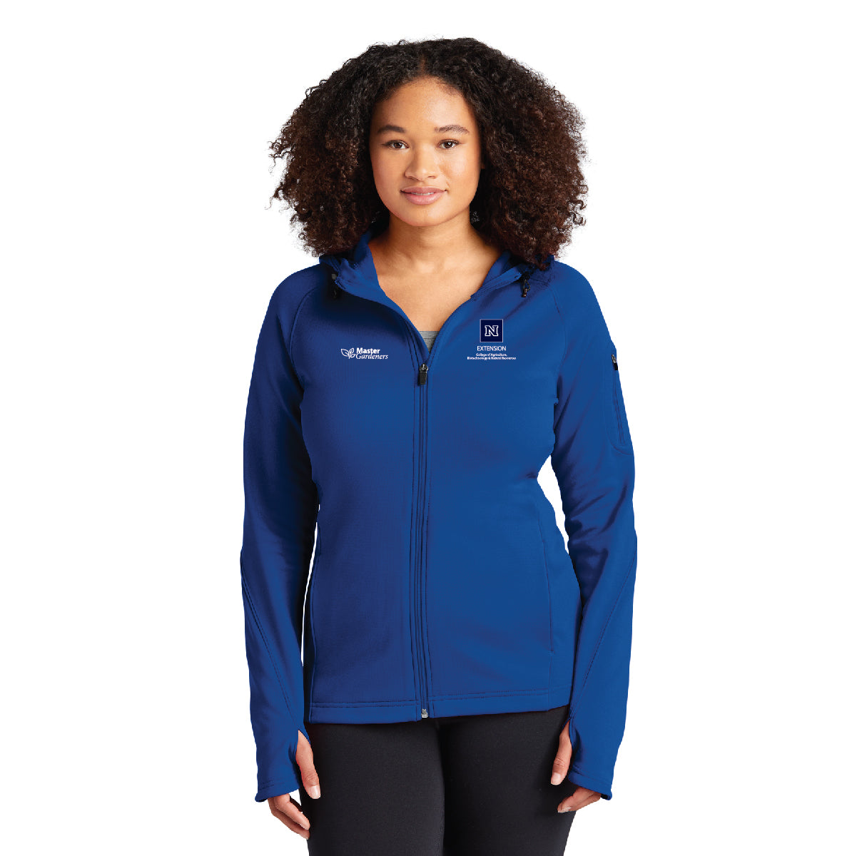 Sport-Tek® Ladies Tech Fleece Full-Zip Hooded Jacket