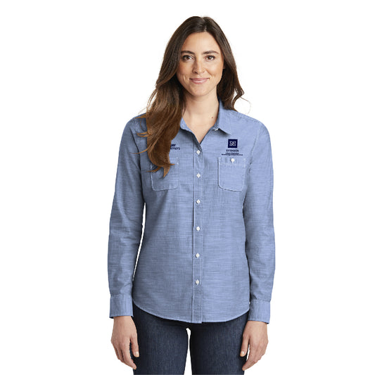 Port Authority® Ladies Slub Chambray Shirt